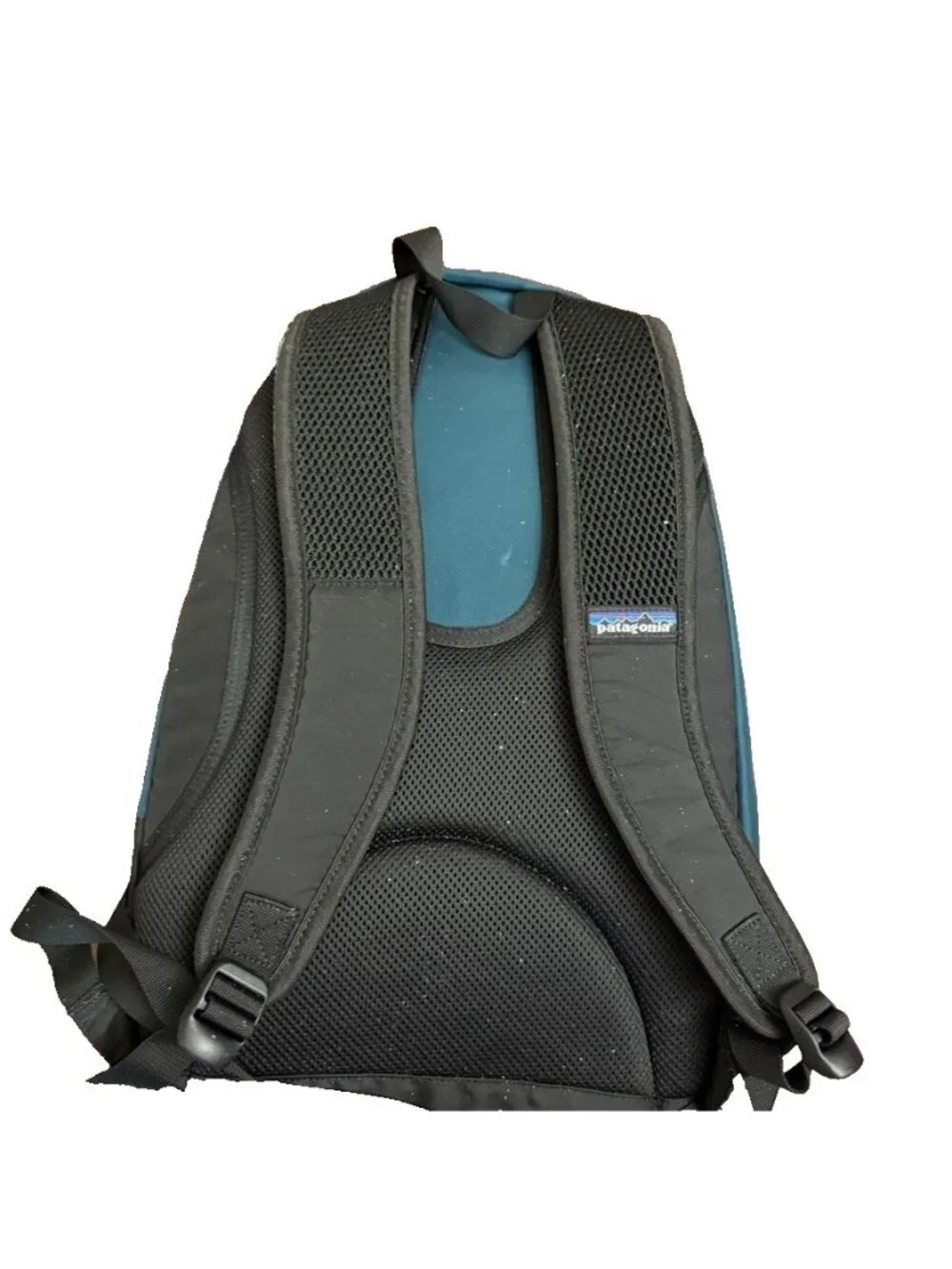 Vintage Patagonia Backpack Trail Hiking Camp Teal Blue Black Style 48420